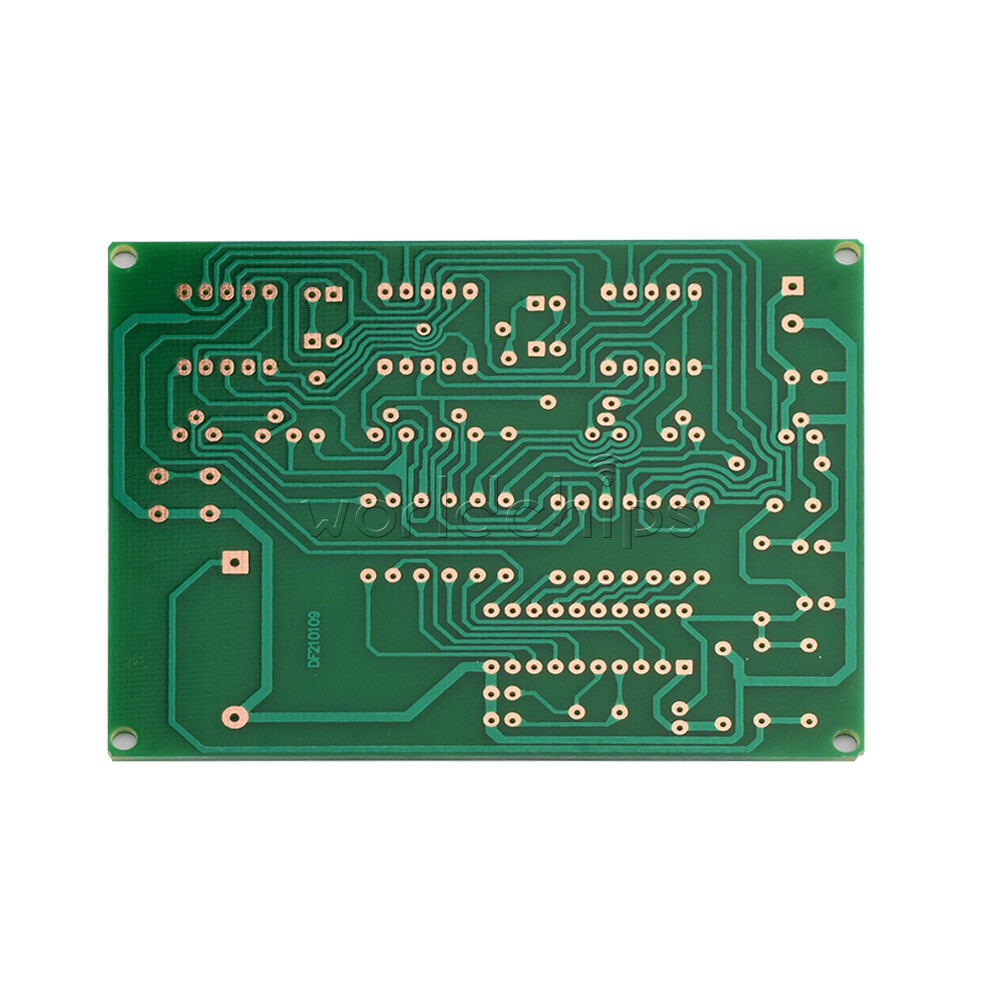 6 Digit AT89C2051 Electronic Clock Kit Digital LED Tube Clock Set DIY DC 5-12V