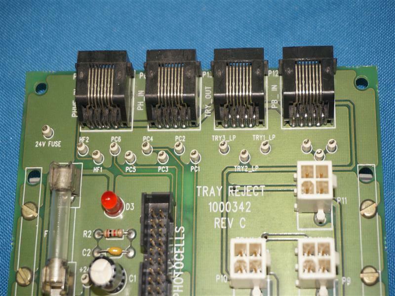 PCB 1000342 Tray Reject Board for RVSI 64000