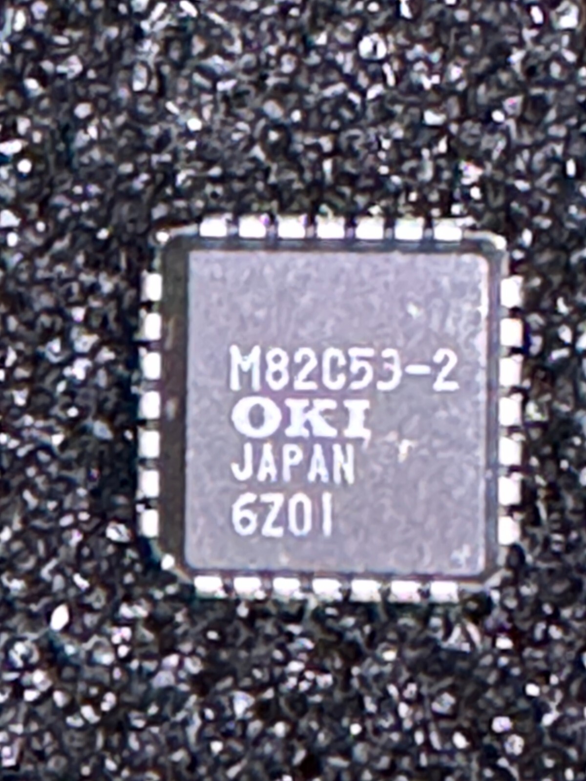 1 x M82C53-2 CMOS PROGRAMMABLE INTERVAL TIMER MSM82C53-2 OKI PLCC-28 1pcs
