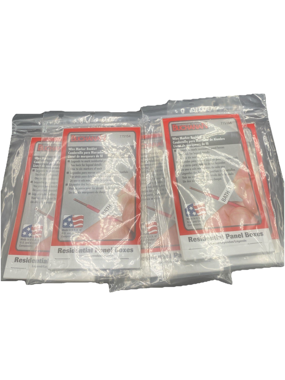 IDEAL Buchanan Wire Marker Booklet 775154-Household Electrical Panel Labels (5)