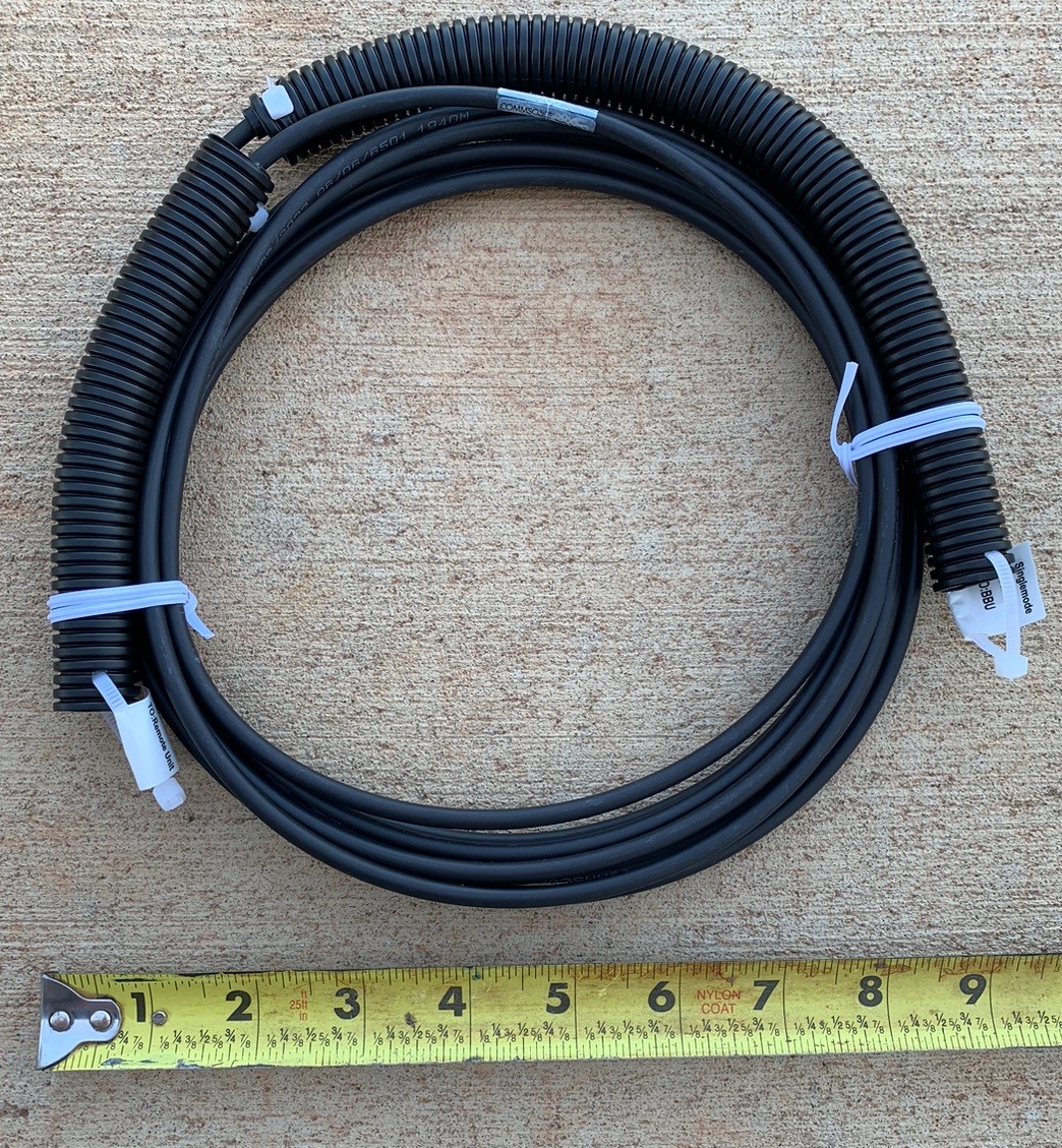 Commscope FJ-1SM-015F-5M Fiber Assy 1SM LC to LC – 5 Meters