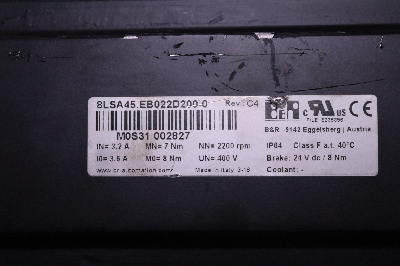 B&R 8LSA45.EB022D200-0
