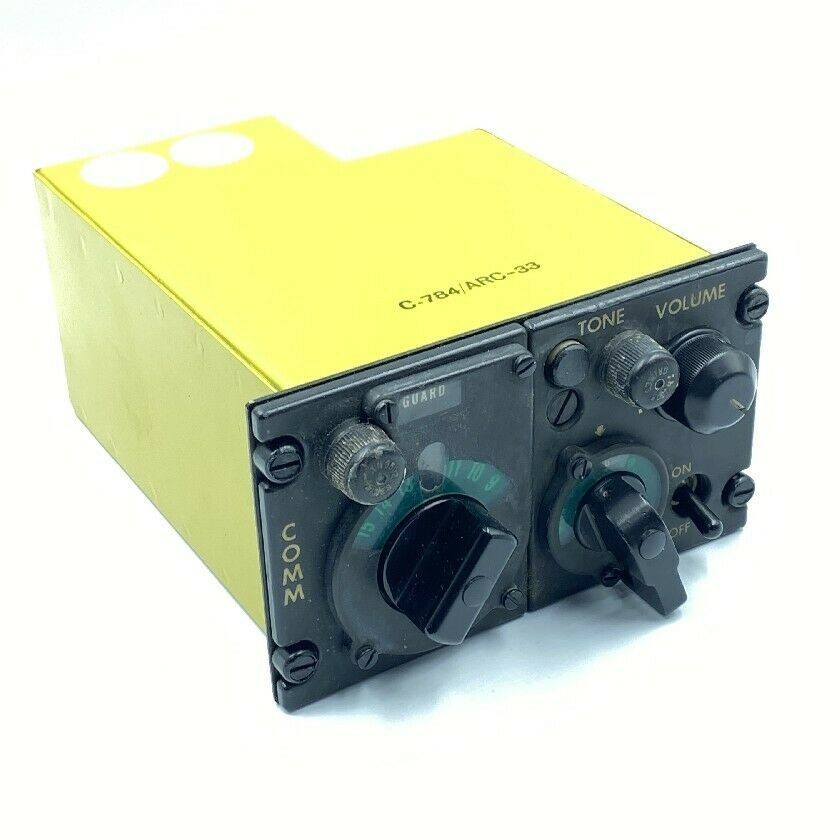 C784/ARC-33 Control Panel For ARC-33 Military Radio 5821-00-256-9165 Nos