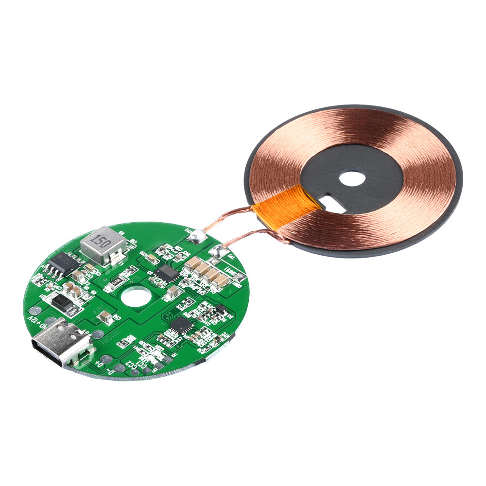 Type-C 20W Wireless Charger Transmitter Module Fast Charging Board For Phone DIY