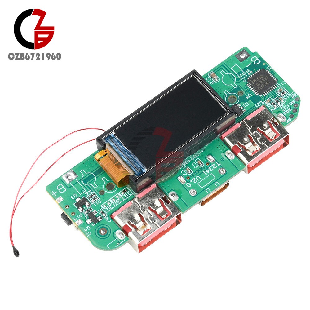 22.5W Fast Charging Module 0.96″ TFT Color Screen Mobile Power Bank Motherboard
