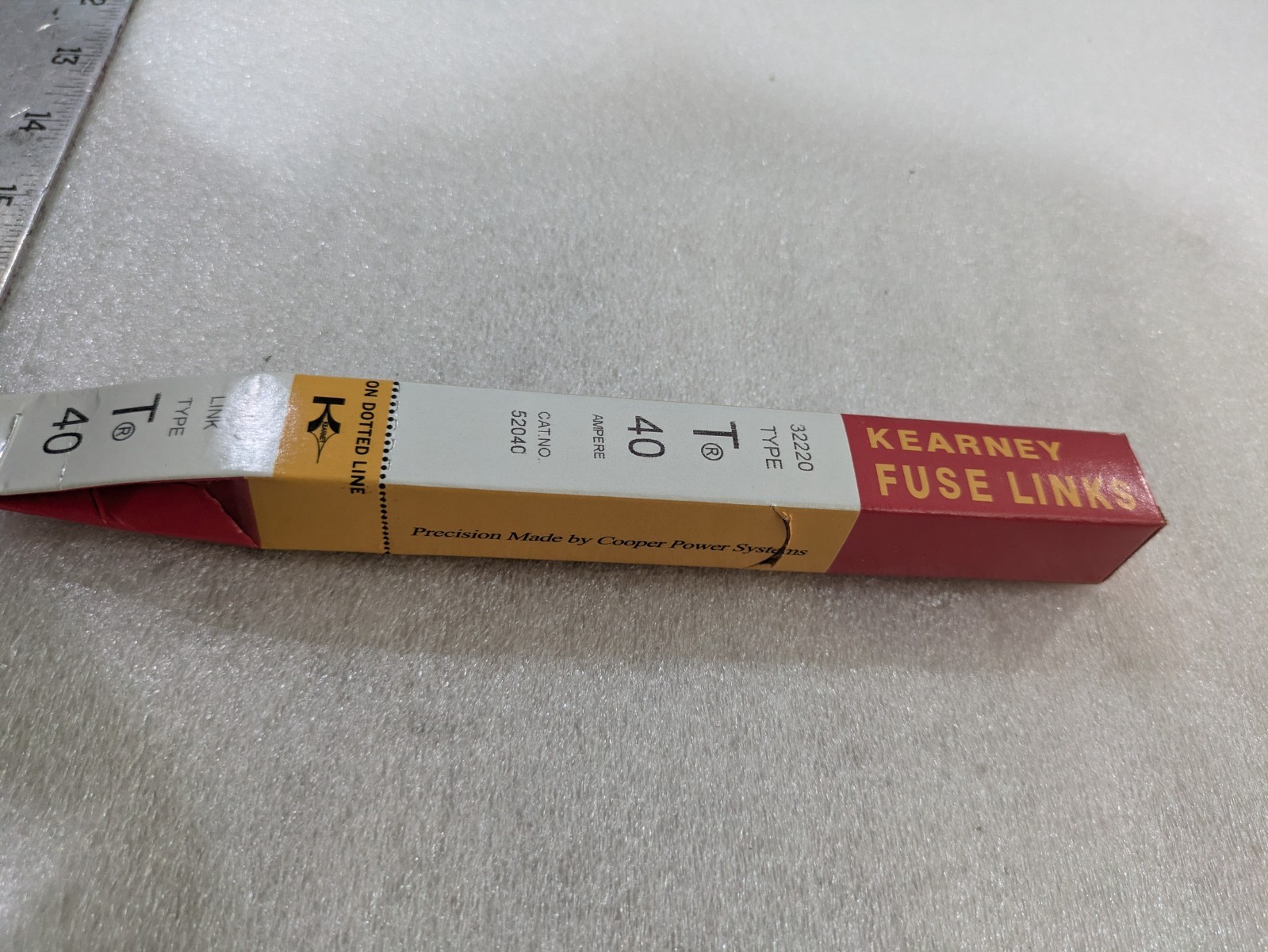 KEARNEY FUSE LINK 32220 TYPE T 40 AMPERE 52040