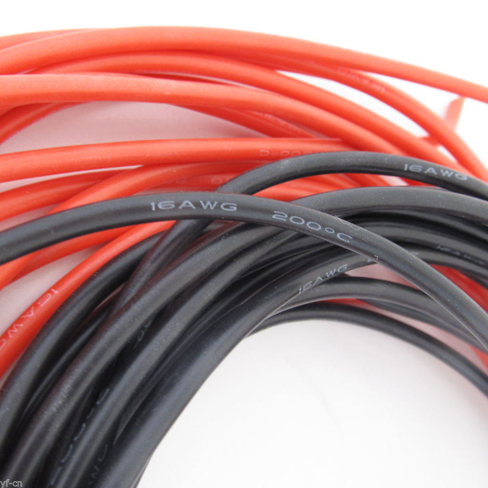 10M/33ft 16AWG Flexible Soft Silicone Wire Tin Copper RC Electronic Cable R+B