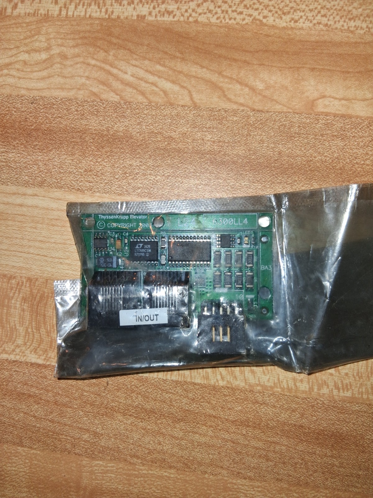 ThyssenKrupp L24 Board for TAC 20 SN 6300LL2, 6300LL3, 6300LL4