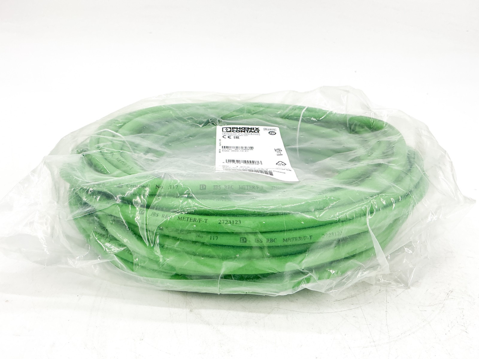 New Phoenix Contact SAC-5P-M12MSB/15,0-900/M12FSB Bus Cable Cordset 1507227