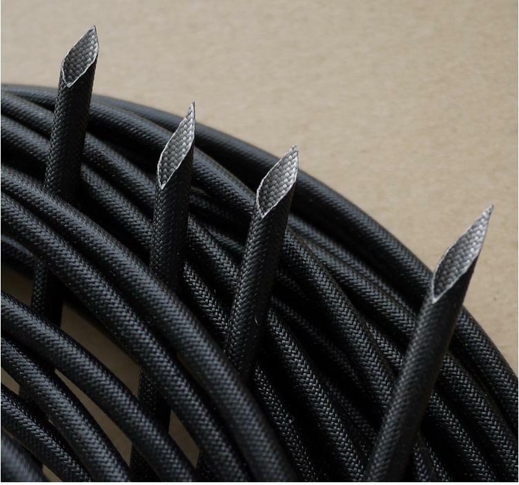Fiberglass Silicone Sleeve Heat Shield Wrap Automotive Cable Wire Insulation Lot