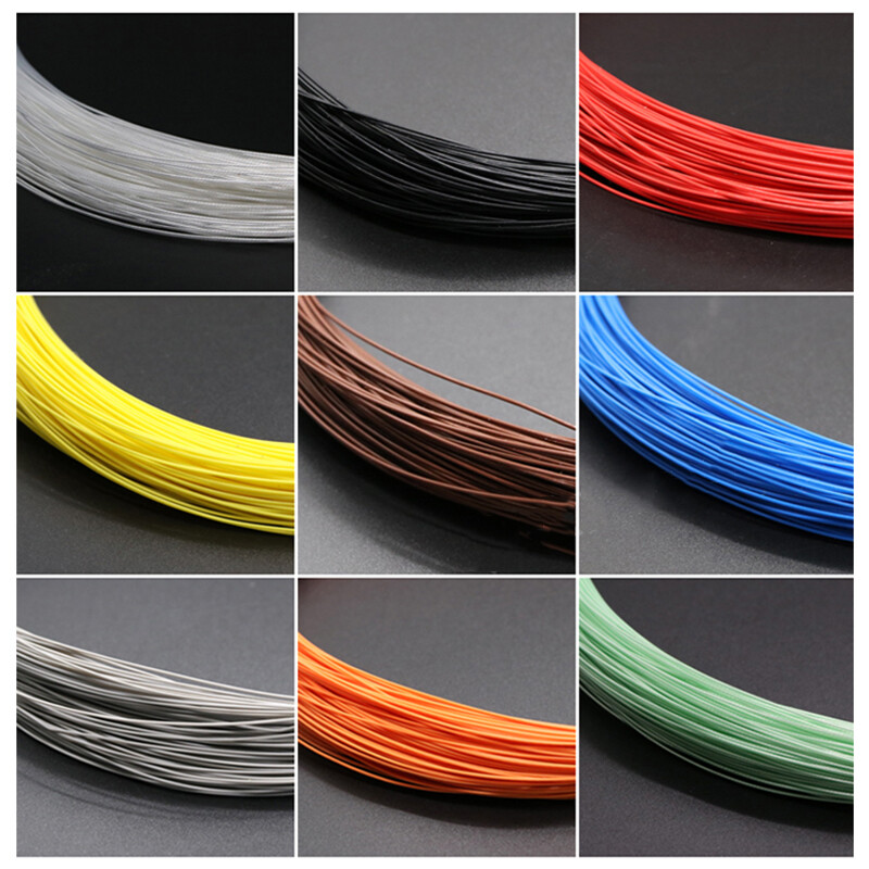 PTFE Cable Insulated Silver Plated Copper Wire Single Core Multi-strand 28/30AWG