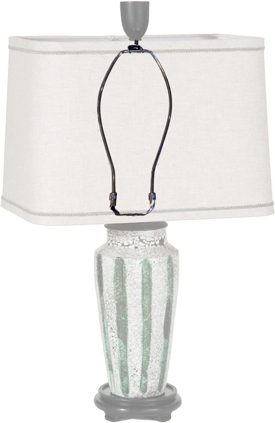 Small 6 Inch Heavy Duty Lamp Shade Harp Holder Table Floor Lamp A Size: 6 Inch