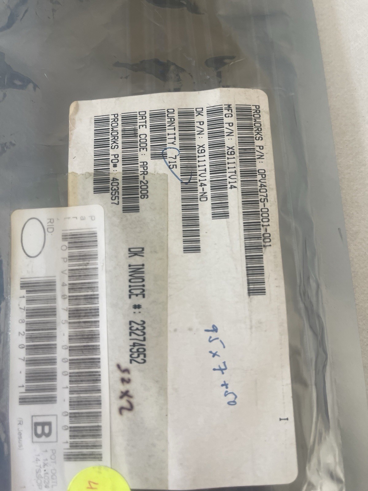 715 pcs X9111TV14 Intersil / Renesas IC DCP 100K 14TSSOP | New Digi-Key Bulk Lot