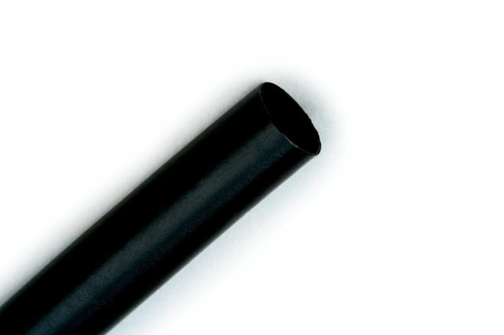 3M FP-375-BK-25, Heat Shrink Polyolefin Tubing, .375 in x 25 ft reel, 1 per case