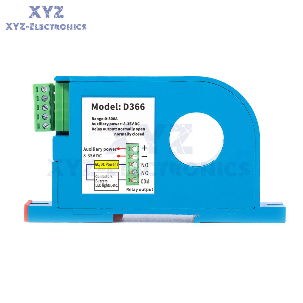D360-50A D366-300A DC Current Sensing Switch Overload Protection Hall Sensor