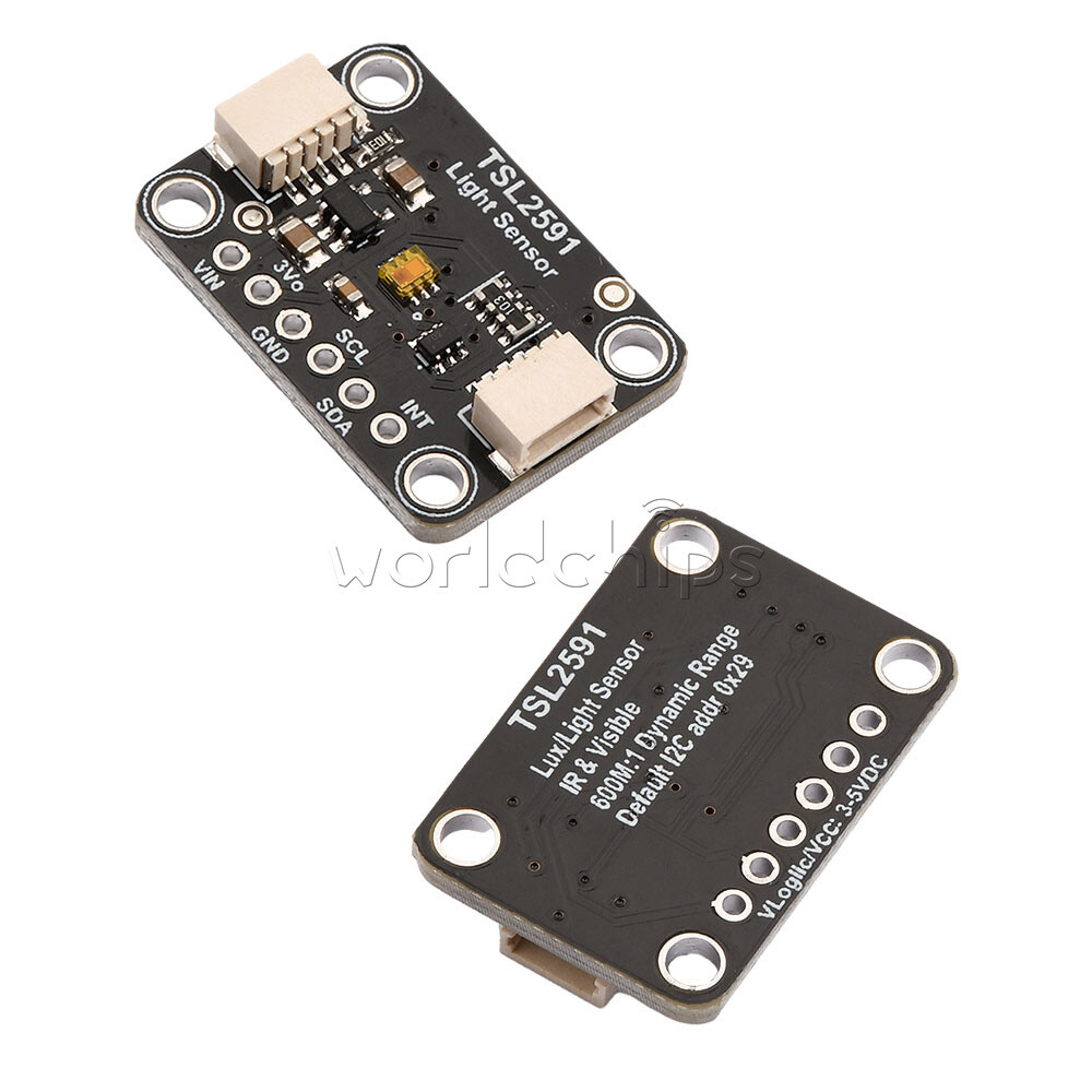 DC3-5V Digital I2C TSL2591 High Dynamic Measuring Range Light Sensor Module New