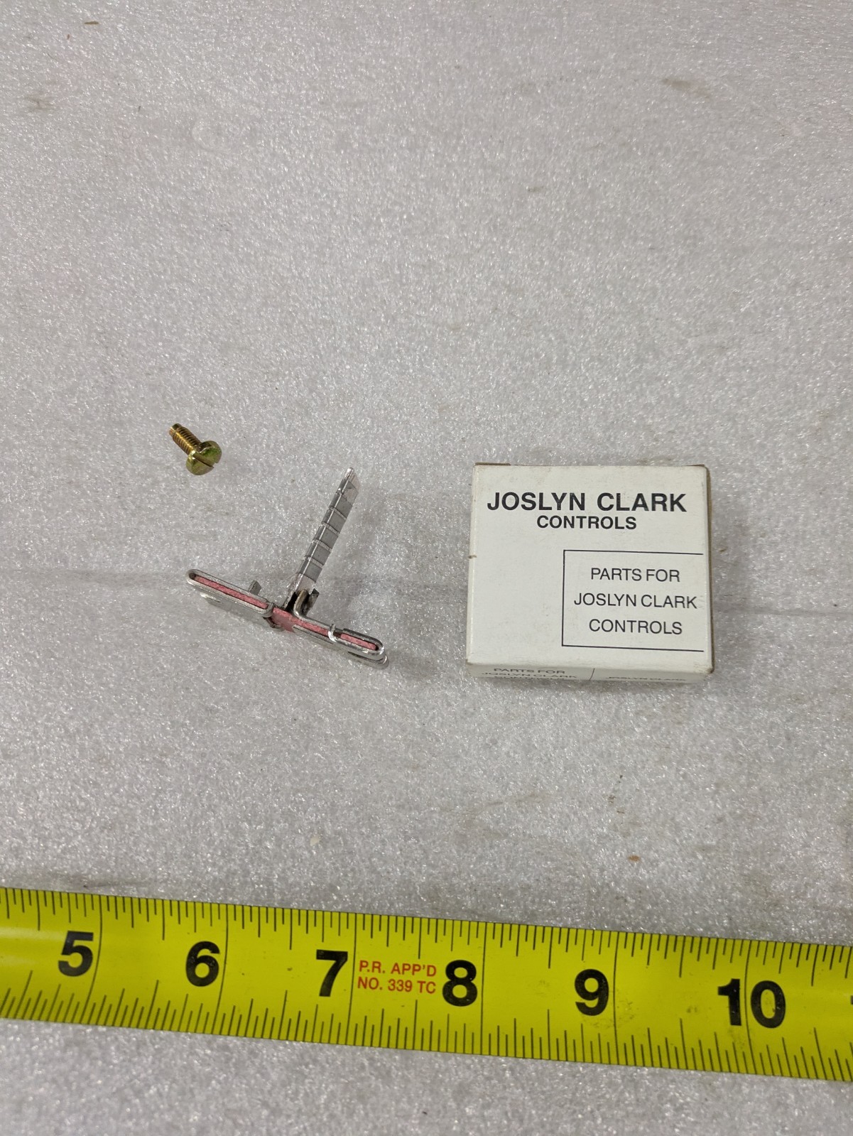 Joslyn Clark Sylvania 2437 Thermal Overload Relay Heater Element Motor Starter