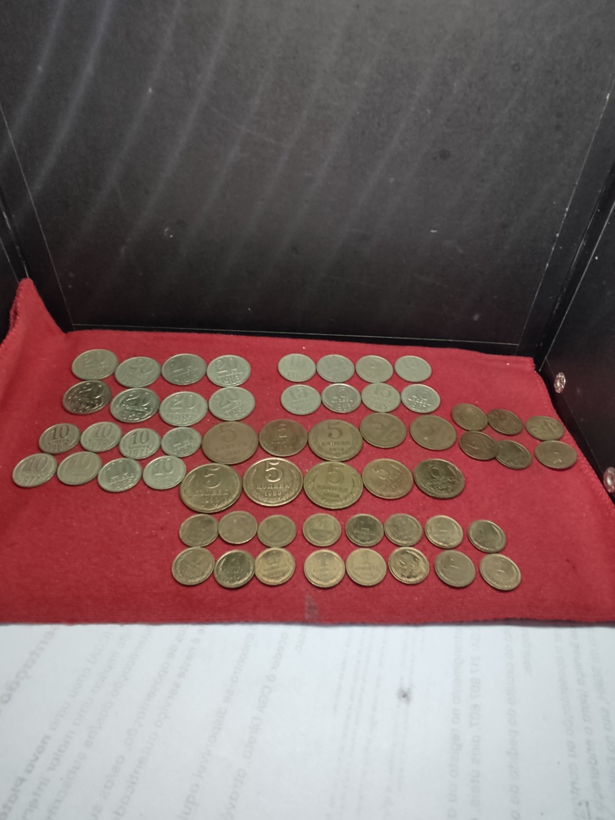 Komeek, lot of coin from CCCP,20, 1′, 5, 3, 2, 1 K, C060