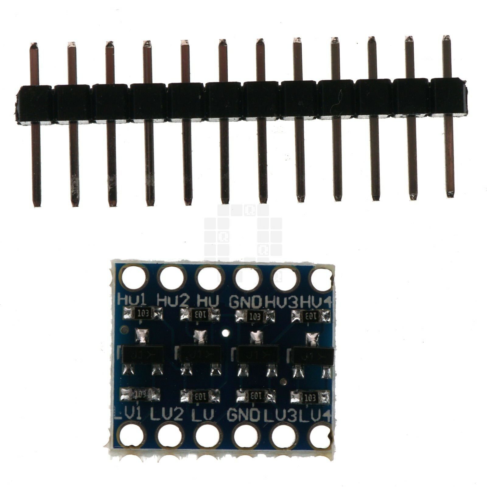 4 Channel Bi-Directional Logic Level Converter PCB Circuit Board, 3.3V 5V