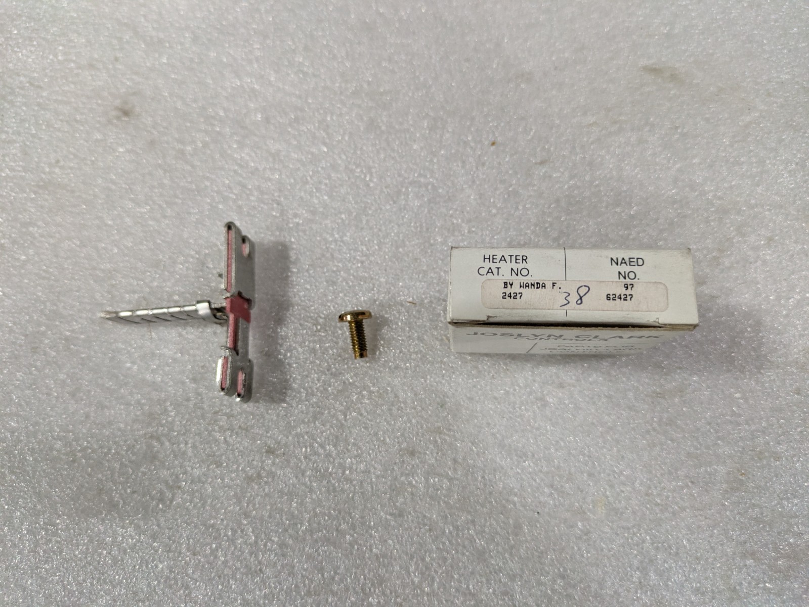 Joslyn Clark Sylvania 2427 Thermal Overload Relay Heater Element Motor Starter