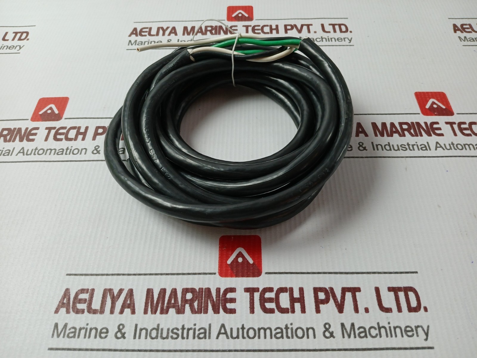 E42608-PA LL35441 Coiled Electrical Power Cord 2.5-Meter