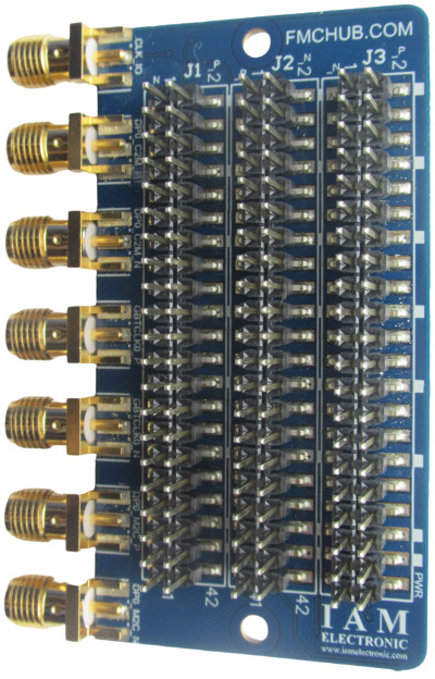 FPGA Mezzanine Card (FMC) LPC Pin Header Board