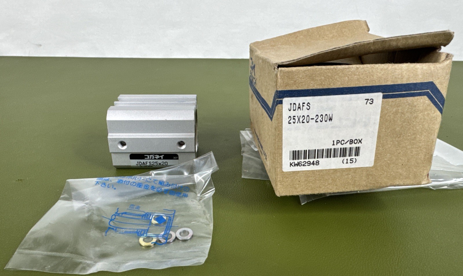 Koganei JDAFS25X20-230W Air Cylinder
