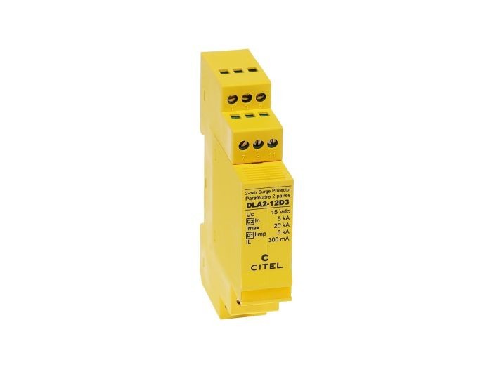 Citel DLA2-12D3 2-Pair Surge Protector Isolated Loop Circuit Protector