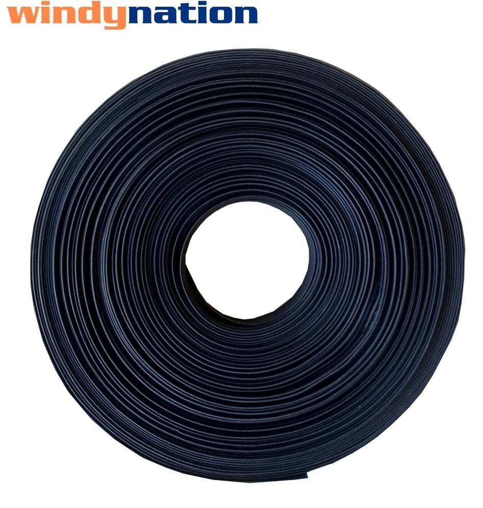 25 FT 25′ Feet BLACK 1/16″ Polyolefin 2:1 Heat Shrink Tubing
