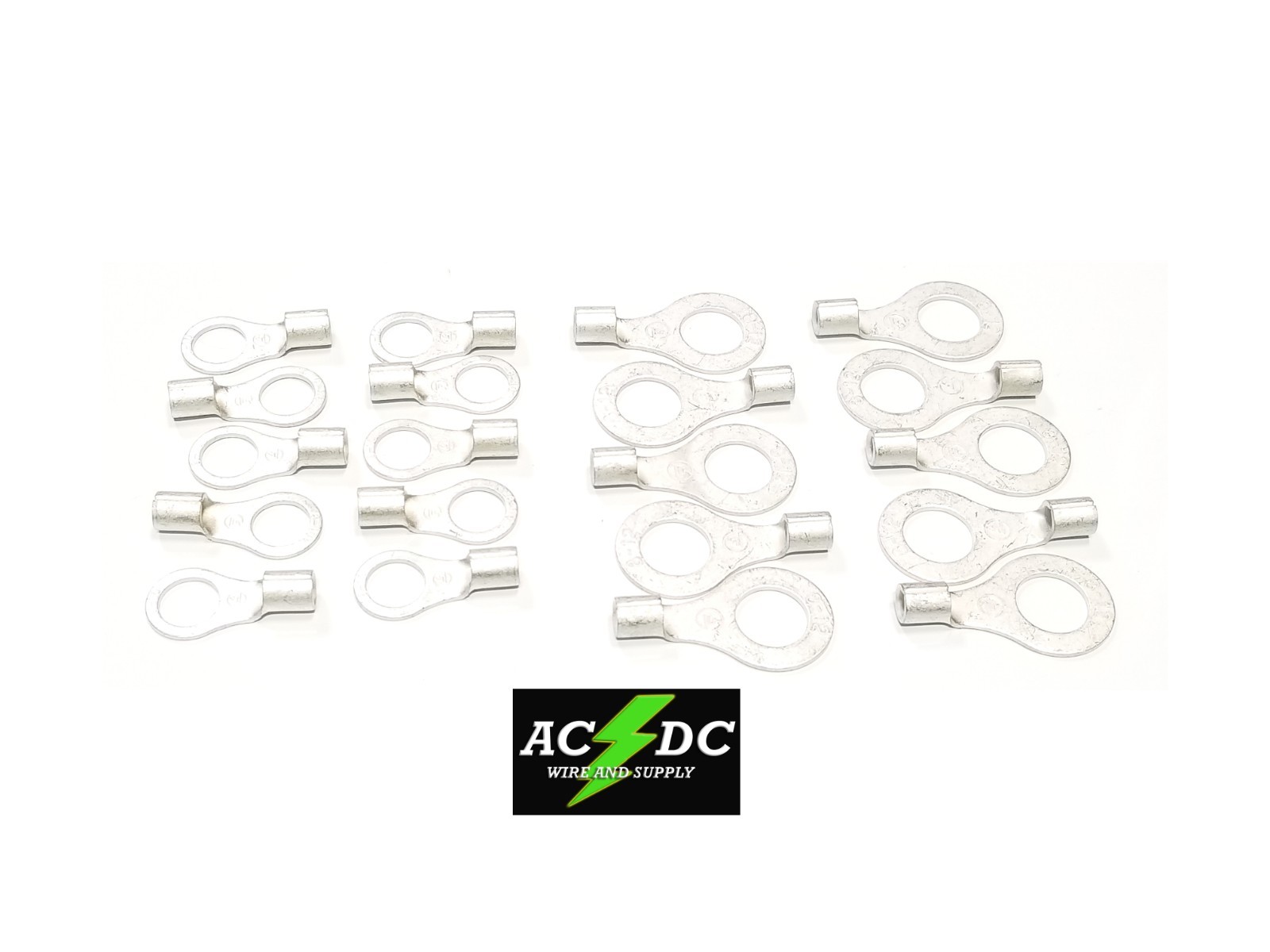 15′ TINNED Copper Ground Strap Cable KIT + DIY Terminal Kit 3/8″ FLAT Braid Wire