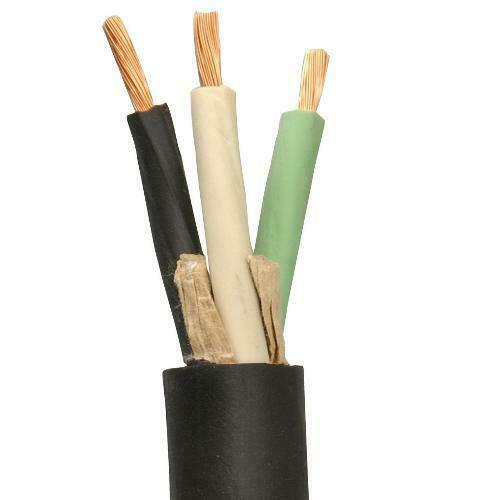 PER FOOT 18/3 SOOW Portable Power Cable Flexible CPE Jacket Black 600V