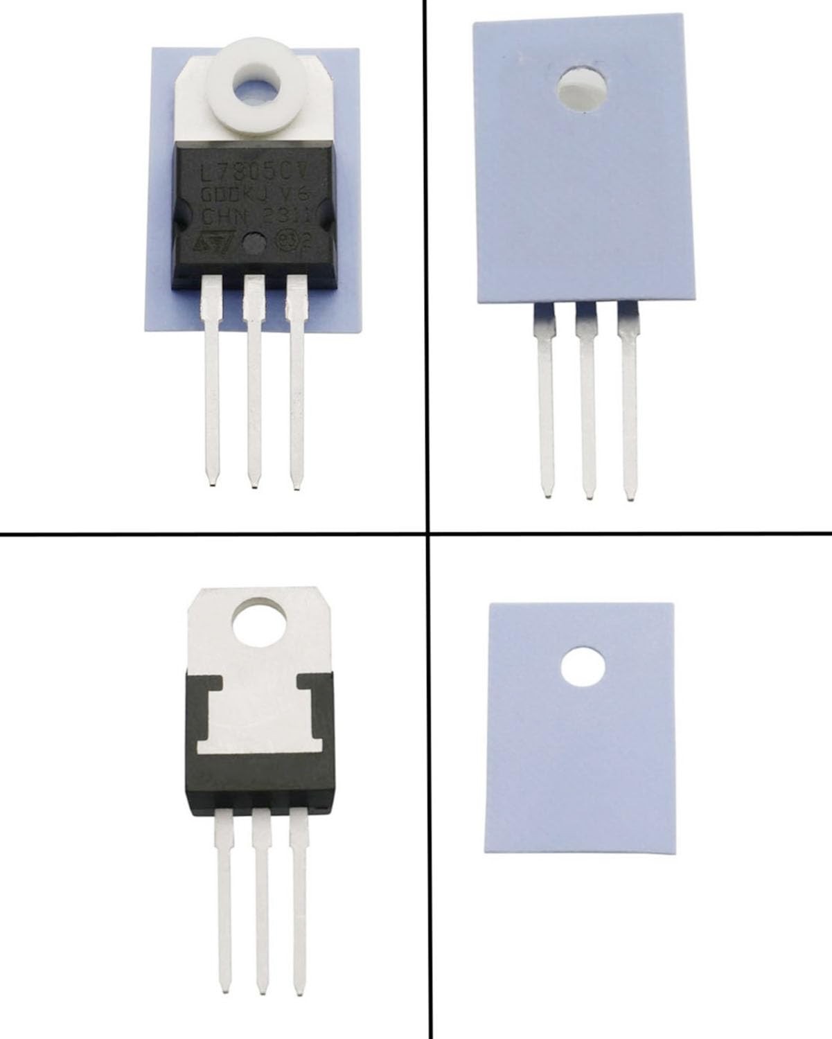84Pcs 14 Value L7805-LM317 Voltage Regulator Transistor Assortment Kit