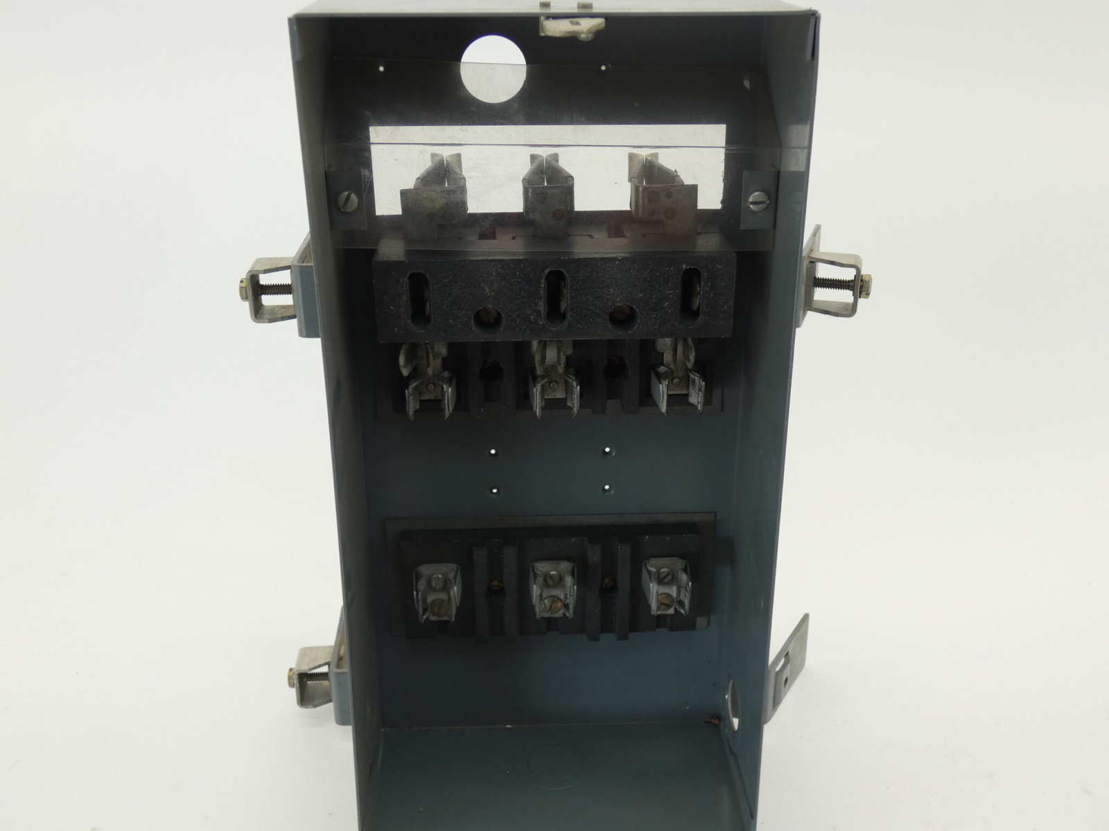 Westinghouse 454D339G04 Fusible Cover Operated Bus Plug Type COP 600V 30A 3P,…