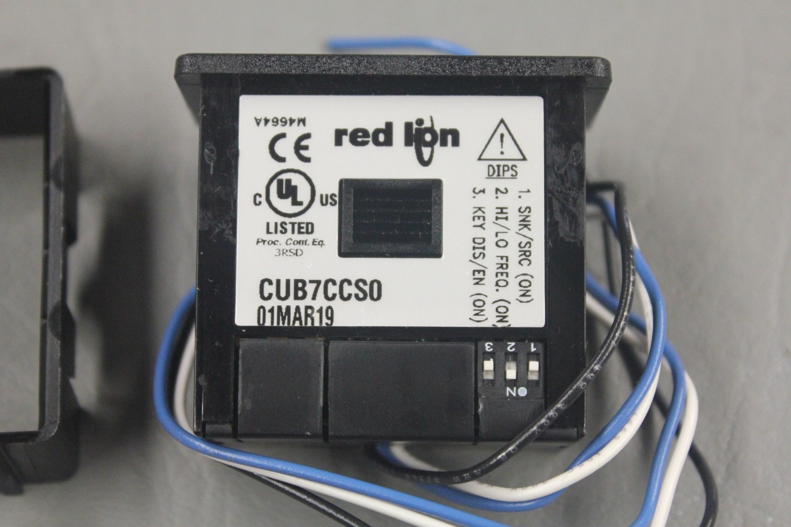 RED LION 8 DIGIT MINIATURE ELECTRONIC COUNTER CUB7CCS0
