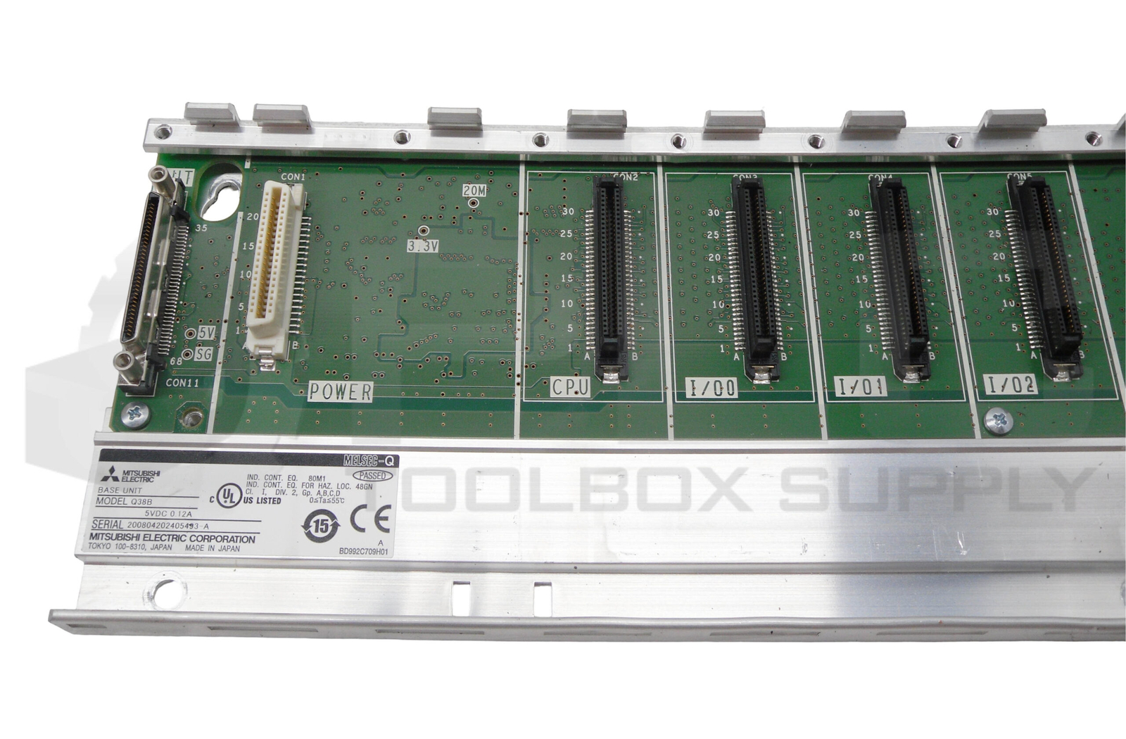 MITSUBISHI Q38B BASE UNIT 5VDC 0.12A; 10 SLOT