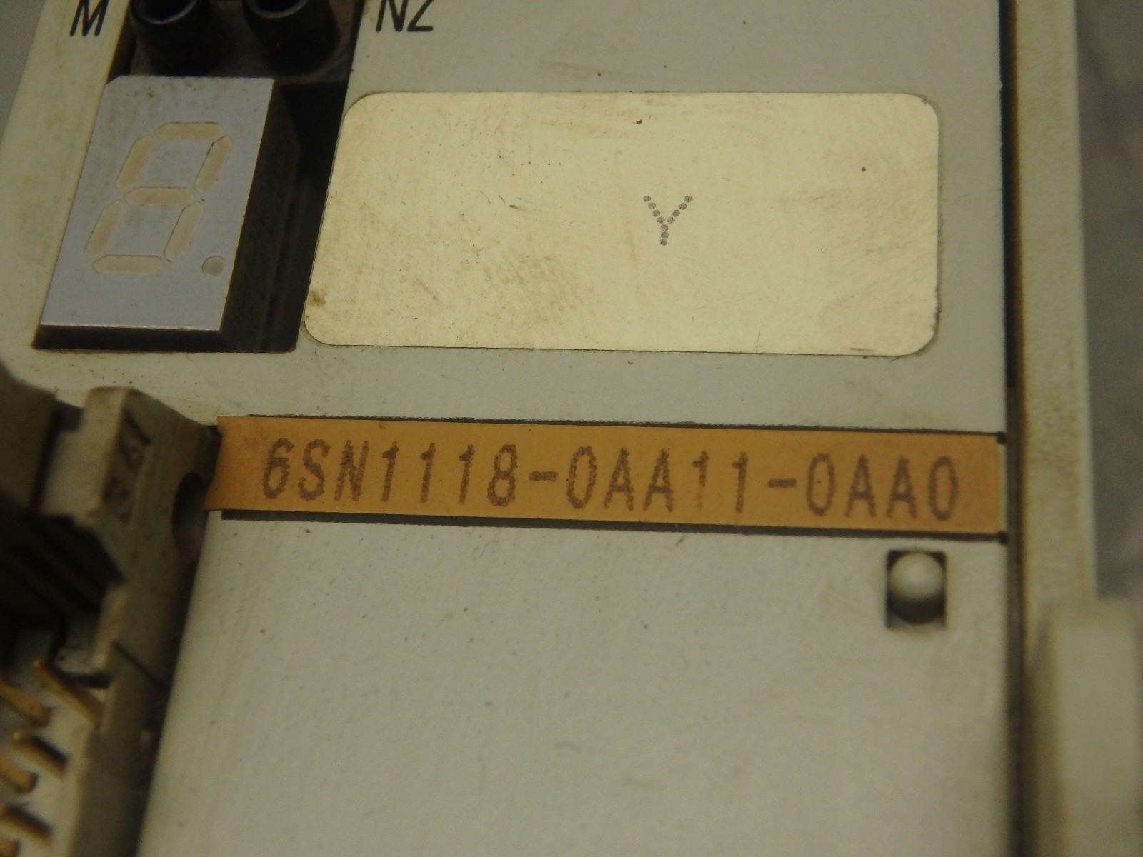Lot (2) Siemens Circuit Board Controller_6SN1118-0AA11-0AA0_6SN1114-0AA01-0AA0