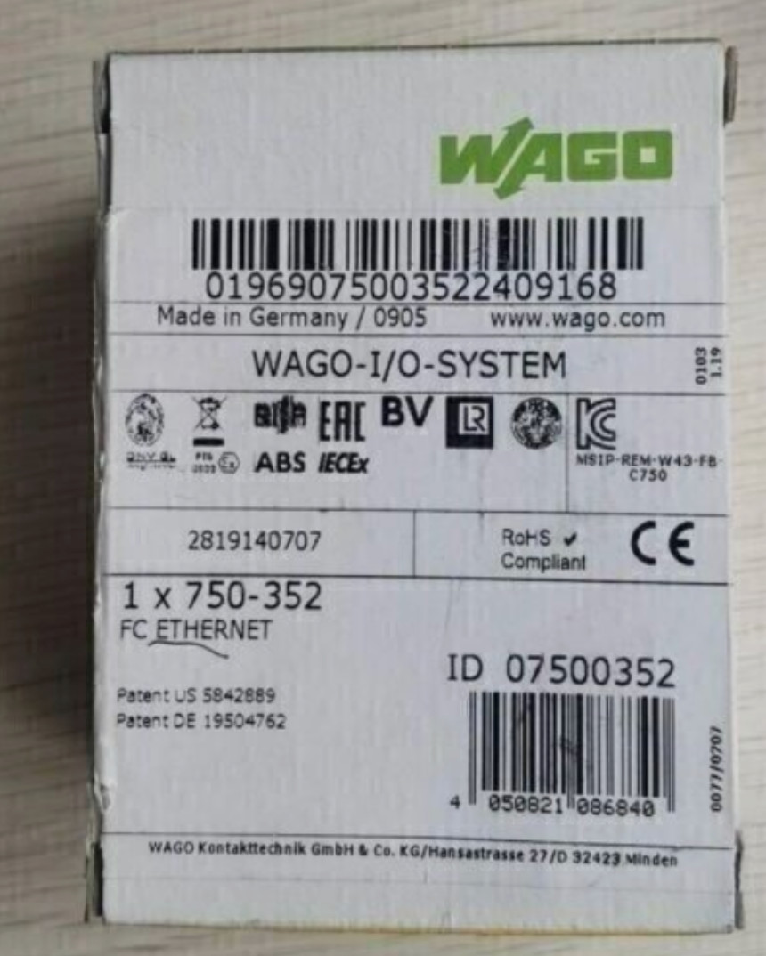one for New In Box Wago 750-352 One-year warranty amk