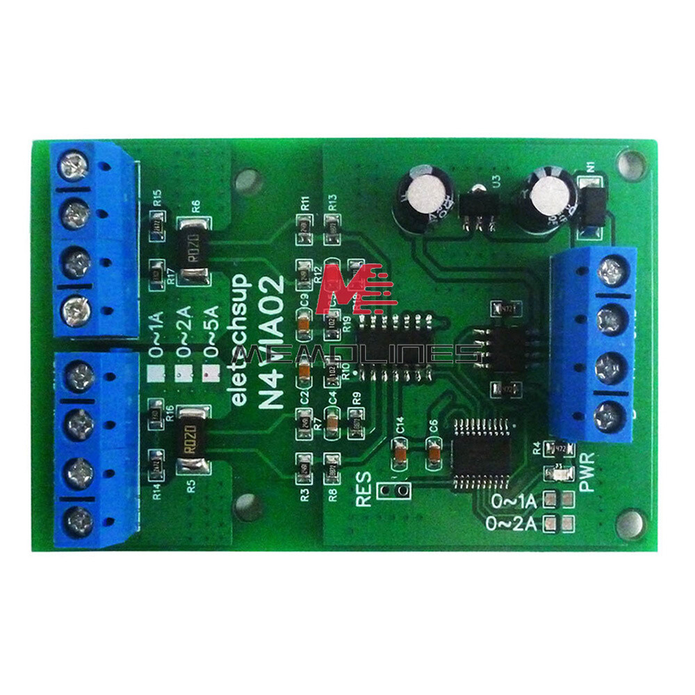 RS485 0-1A 0-30V Current Voltage Collector Voltage Signal Acquisition MODBUS RTU
