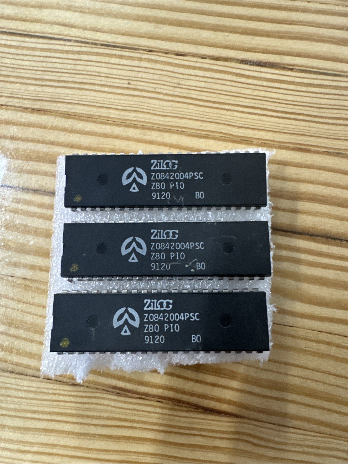 3PCS Zilog Z0842004PSC NMOS/CMOS Z80-PIO Z80 PIO DIP40 Vintage