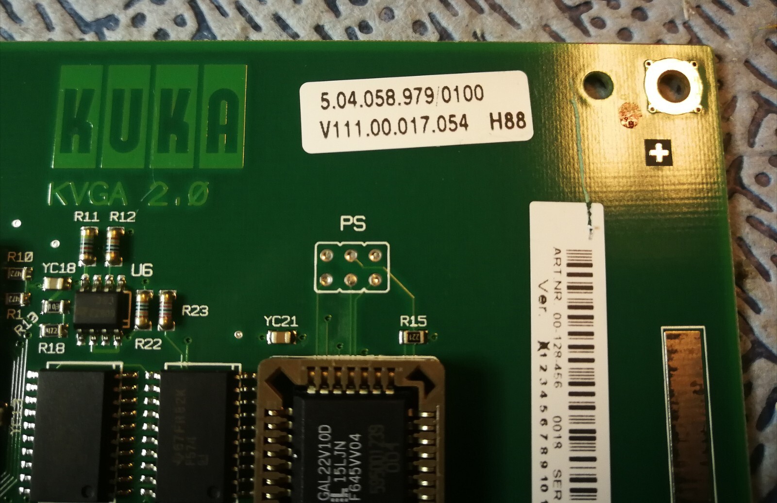 KVGA 2.0 00-128-456 KUKA