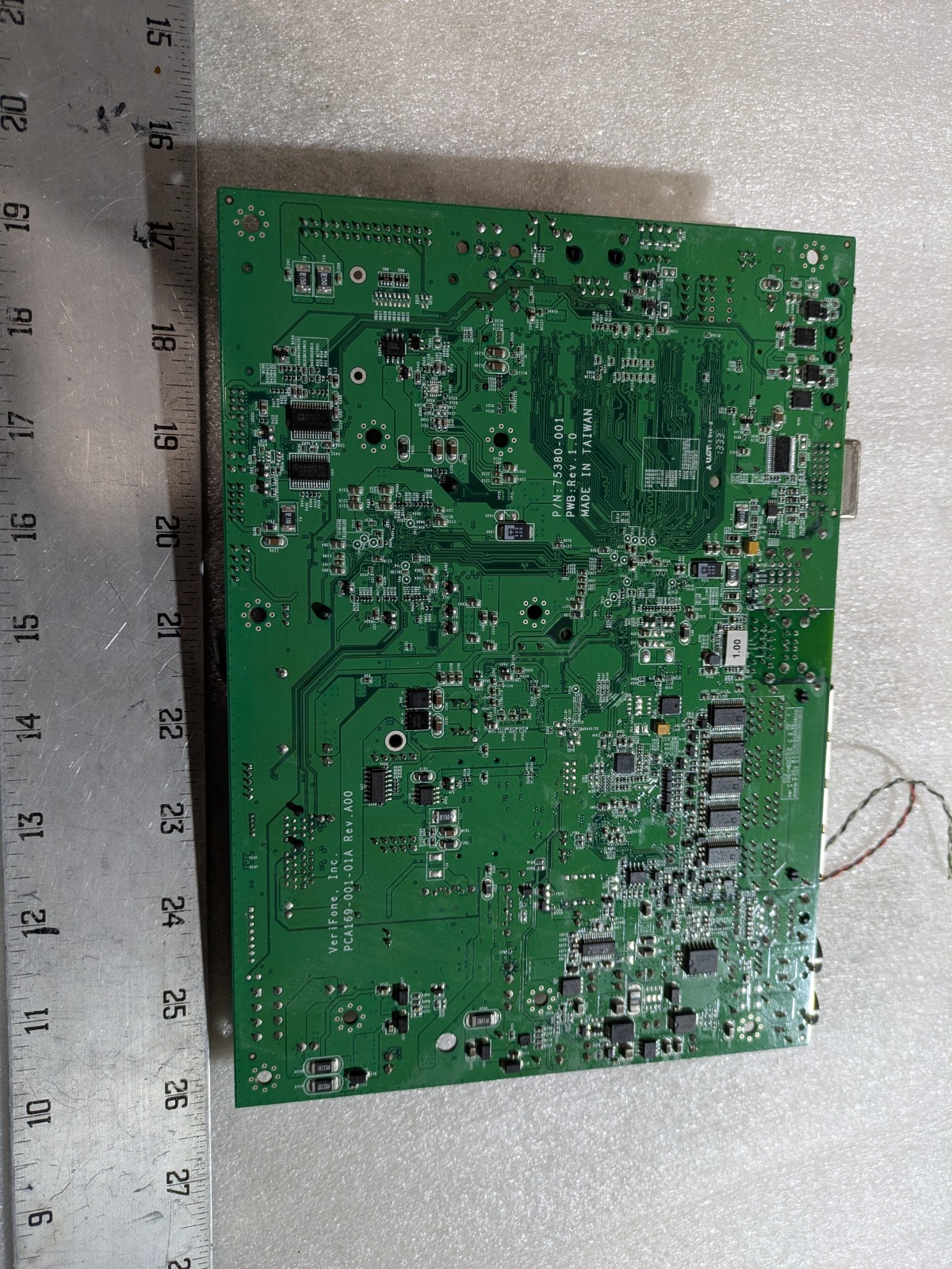 Verifone PCA169-001-01A Ruby Motherboard PWB Rev A00 Industrial POS Board