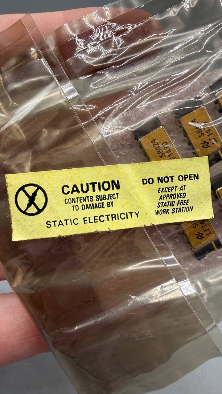 Lot of 6 National Semiconductor LF147D Quad JFET Op Amp ICs NOS