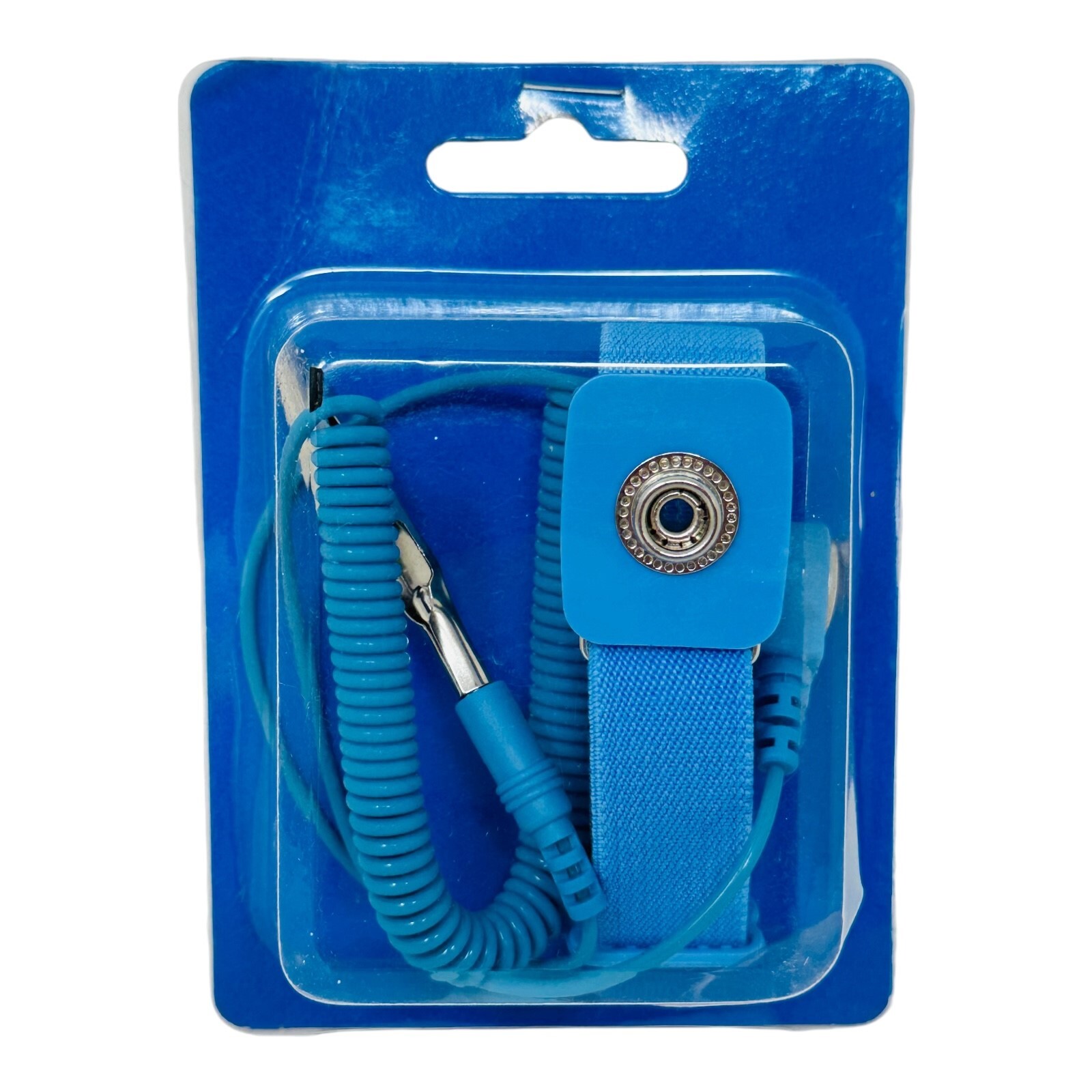 WESTWARD 23M591 WRIST BAND ANTISTATIC w/6′ COIL CORD NEW/NOS