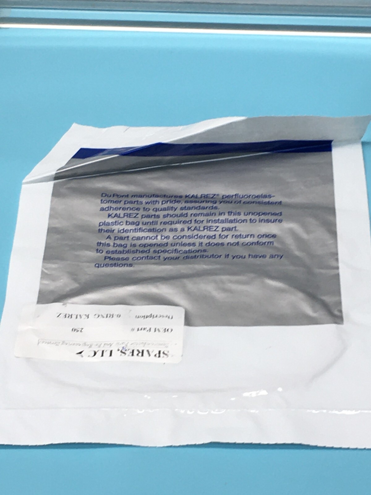 KALREZ AS-568A-250 O-RING 5 X 5-1/4 X 1/8, K00250, 2-250, 134212