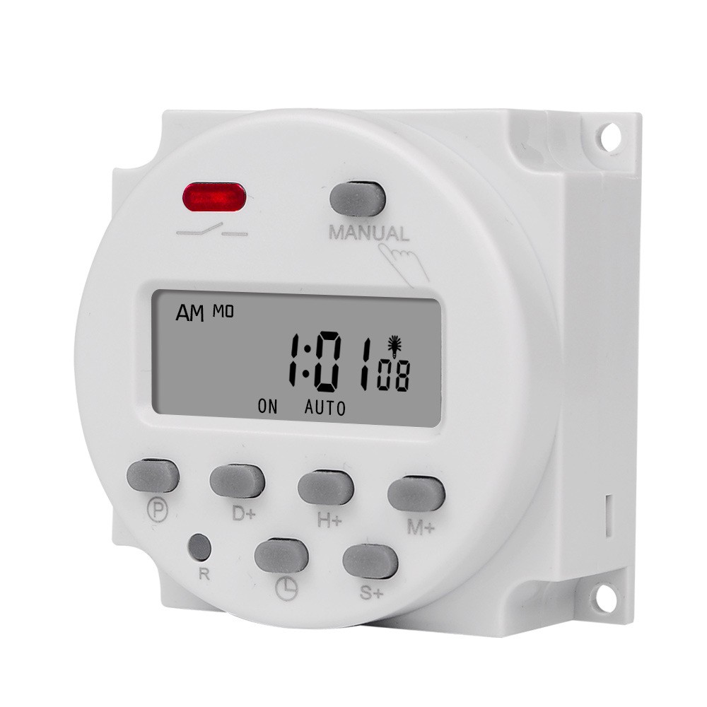 CN101S 1 Second Interval 5V 12V 24V 110V 220V 7 Days Programmable Timer Switch