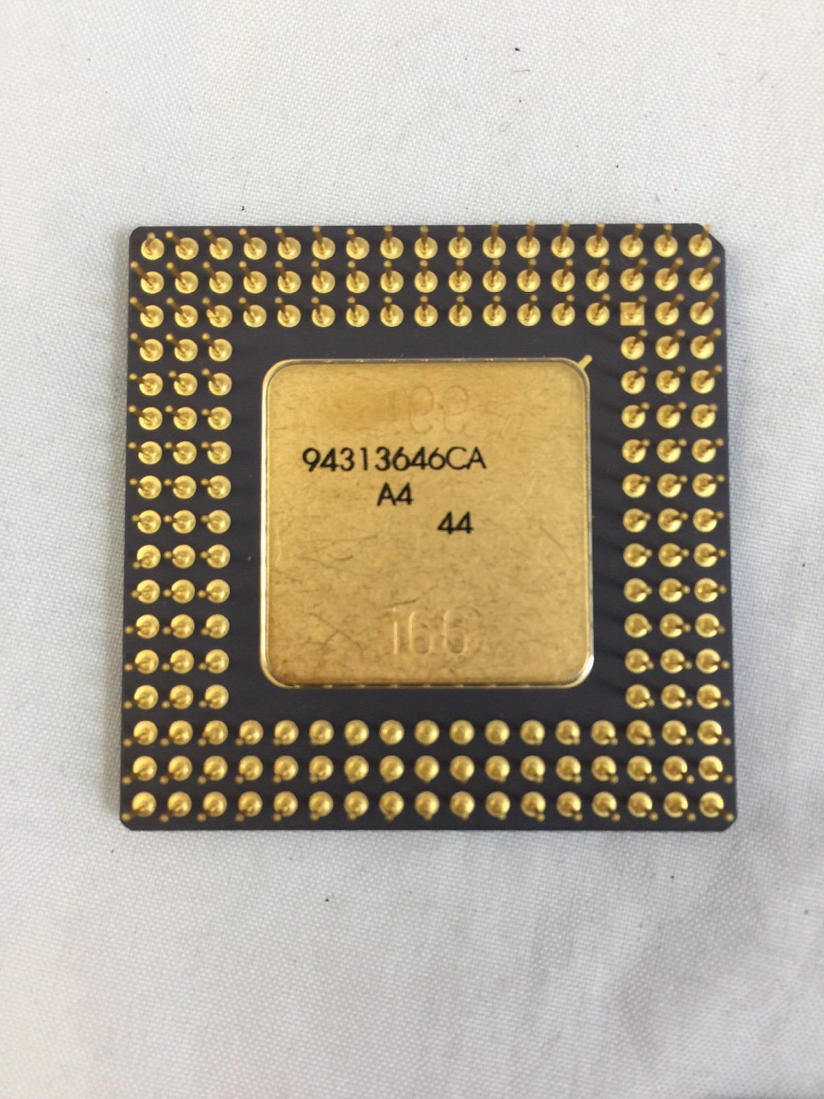 Intel 486 DX2 66MHZ A80486DX2 SX911 i486 CPU Processor Gold Vintage SX955 Sx807