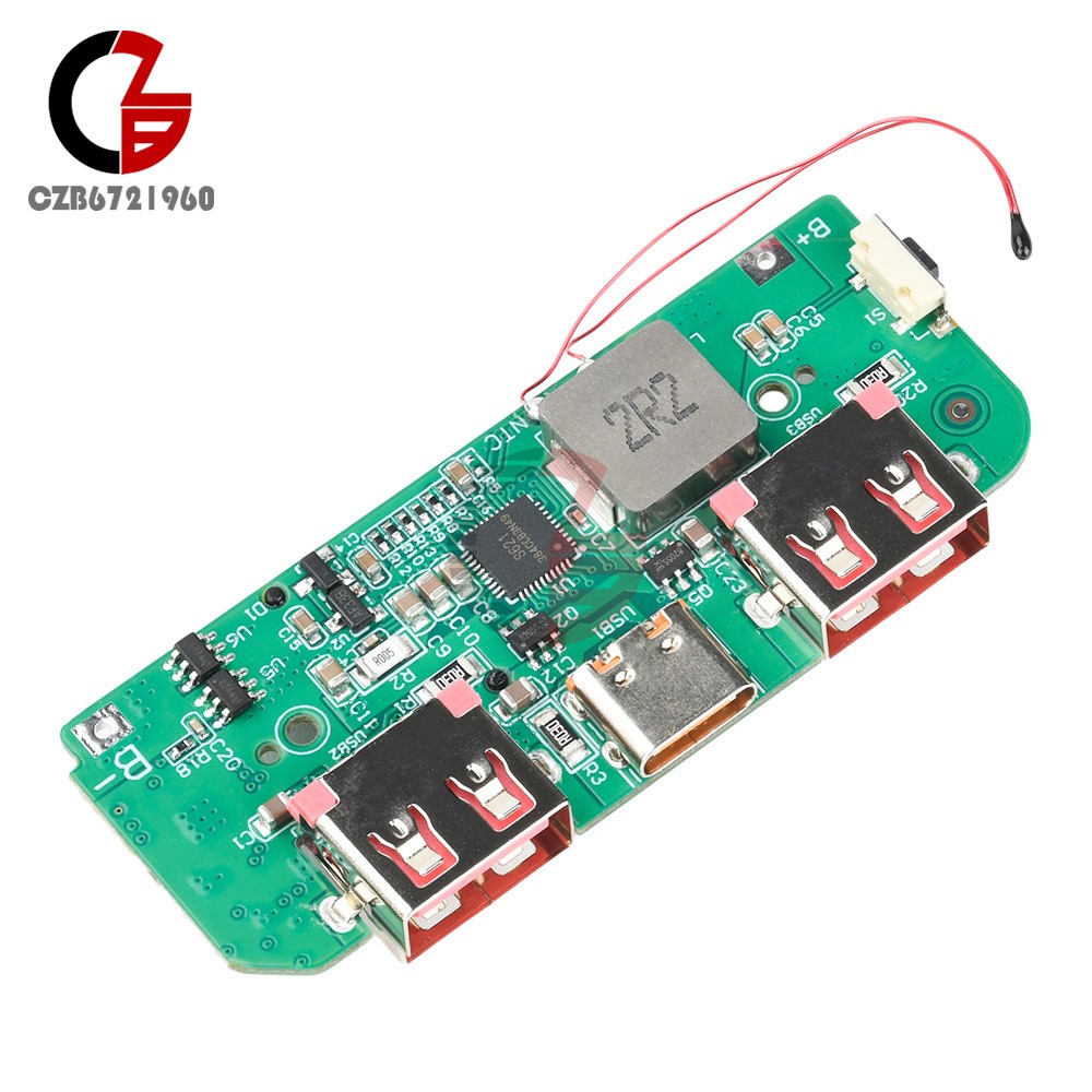 22.5W Fast Charging Module 0.96″ TFT Color Screen Mobile Power Bank Motherboard