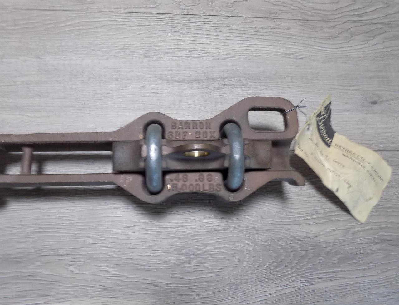 Barron Bethea SDF-20 Bronze In-Line Clamp