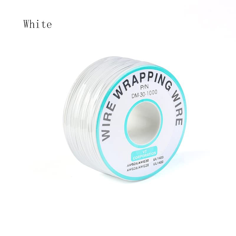 Wrapping Wire 11 Colors Single Strand Coppers Cable 30AWG 250Meters