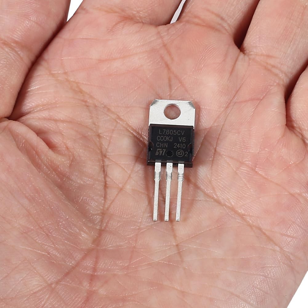 50 PCS IC L7805CV Voltage Regulator Output 5V 1.5A Integrated Circuits L7805